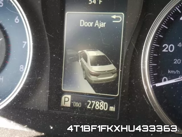4T1BF1FKXHU433363 фото 9