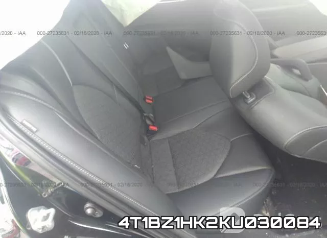 4T1BZ1HK2KU030084 фото 9