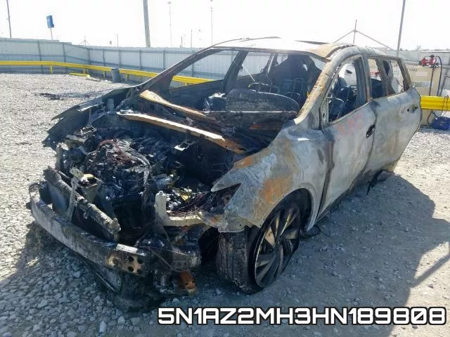 5N1AZ2MH3HN189808 фото 3