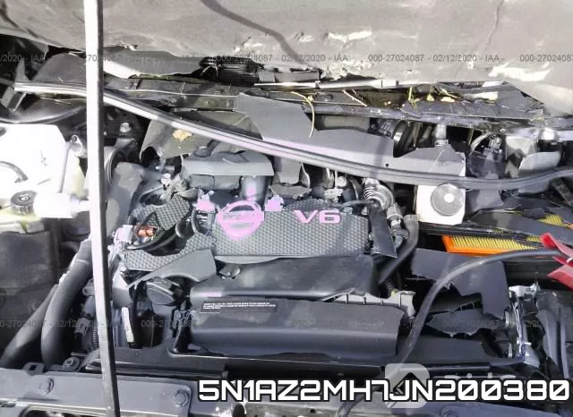 5N1AZ2MH7JN200380 фото 2