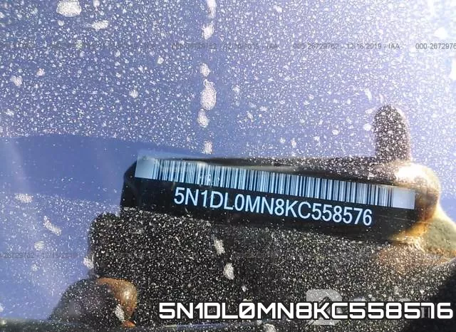5N1DL0MN8KC558576 фото 10