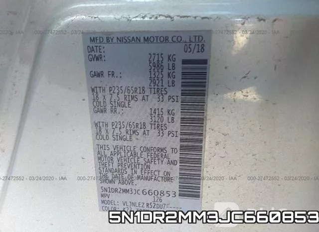 5N1DR2MM3JC660853 фото 10