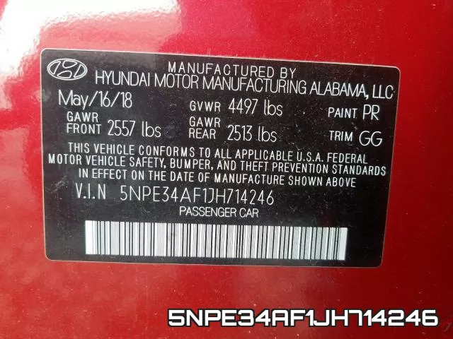 5NPE34AF1JH714246 фото 2