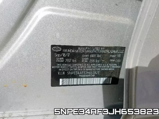 5NPE34AF3JH653823 фото 2