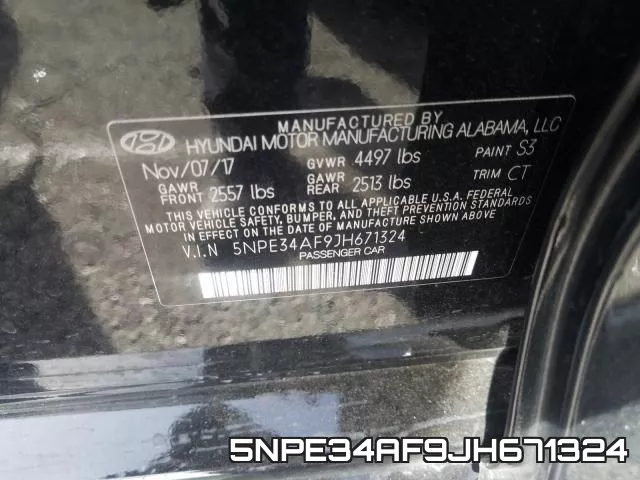 5NPE34AF9JH671324 фото 2