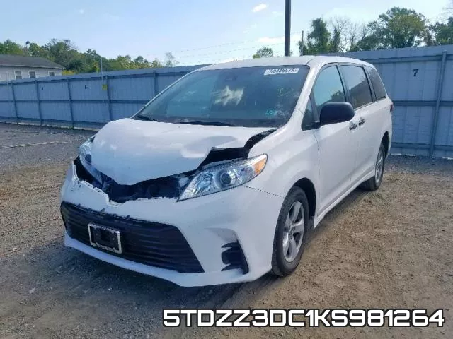 5TDZZ3DC1KS981264 фото 3