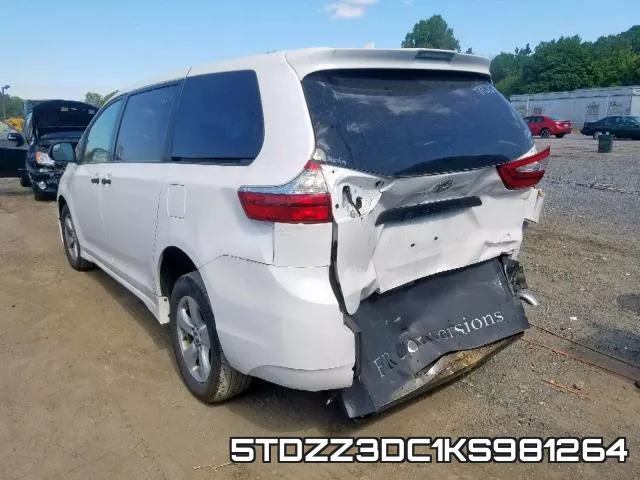 5TDZZ3DC1KS981264 фото 4