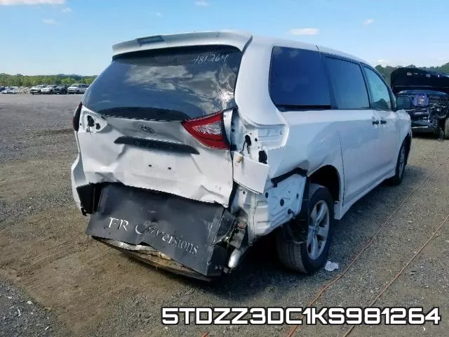 5TDZZ3DC1KS981264 фото 5