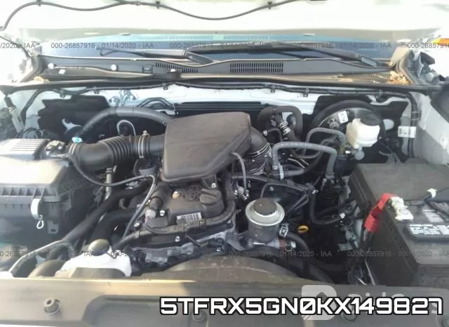 5TFRX5GN0KX149827 фото 2