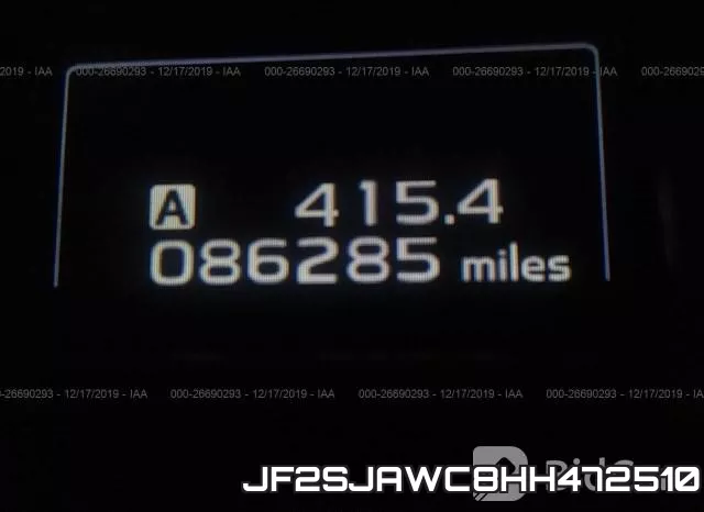 JF2SJAWC8HH472510 фото 8
