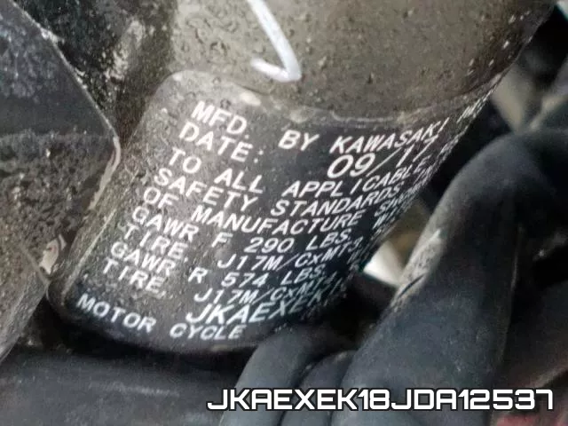JKAEXEK18JDA12537 фото 2