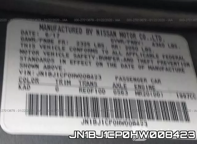 JN1BJ1CP0HW008423 фото 10