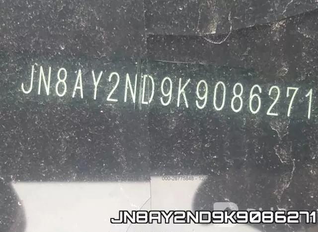 JN8AY2ND9K9086271 фото 10