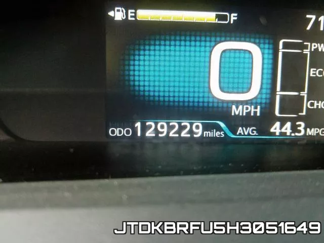 JTDKBRFU5H3051649 фото 9
