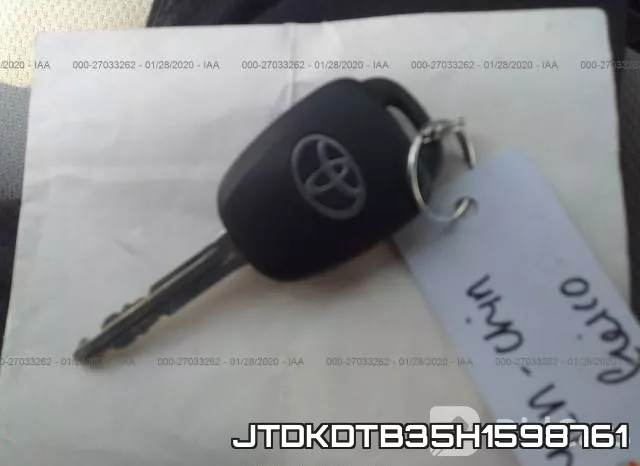 JTDKDTB35H1598761 фото 9