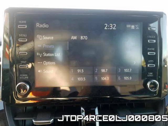 JTDP4RCE0LJ000805 фото 10