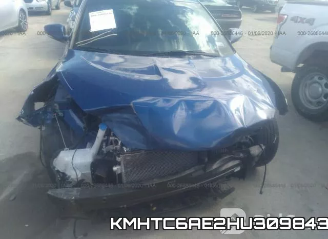 KMHTC6AE2HU309843 фото 7