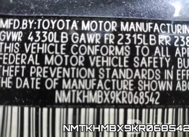NMTKHMBX9KR068542 фото 10