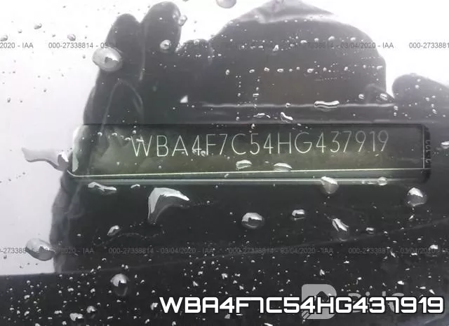 WBA4F7C54HG437919 фото 10