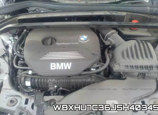 WBXHU7C36J5H40345 фото 2
