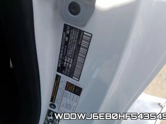 WDDWJ6EB0HF543545 фото 2