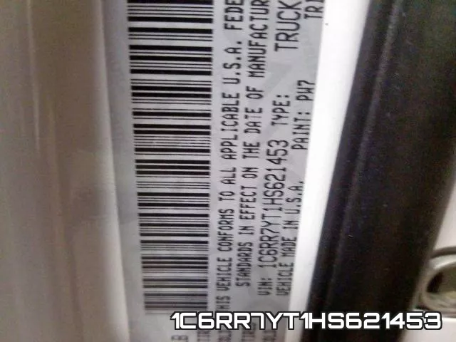 1C6RR7YT1HS621453 фото 2