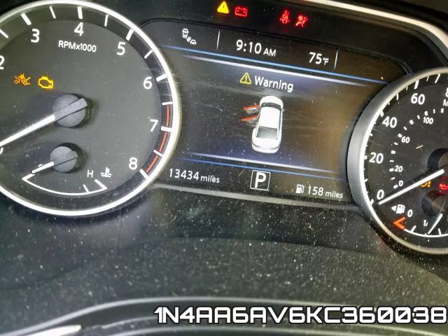 1N4AA6AV6KC360038 фото 9