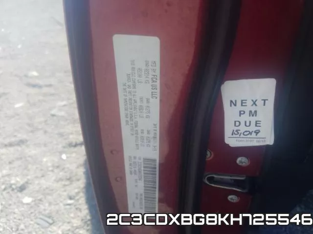 2C3CDXBG8KH725546 фото 2