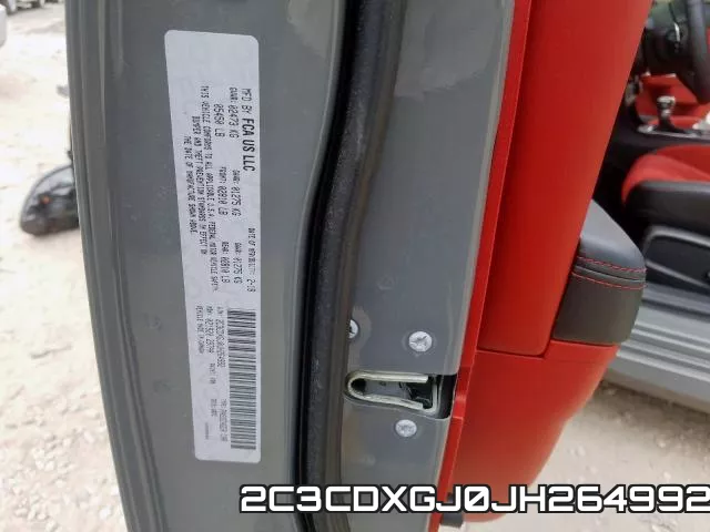 2C3CDXGJ0JH264992 фото 2