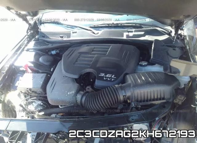 2C3CDZAG2KH672193 фото 2