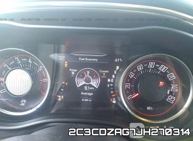 2C3CDZAG7JH270314 фото 8