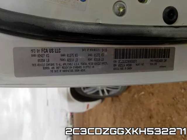 2C3CDZGGXKH532271 фото 2