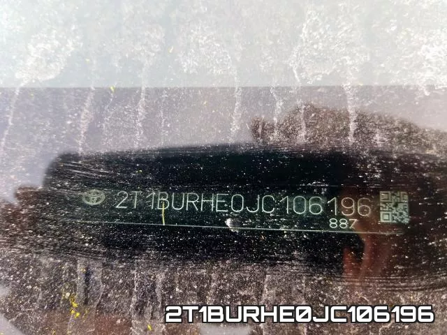 2T1BURHE0JC106196 фото 2