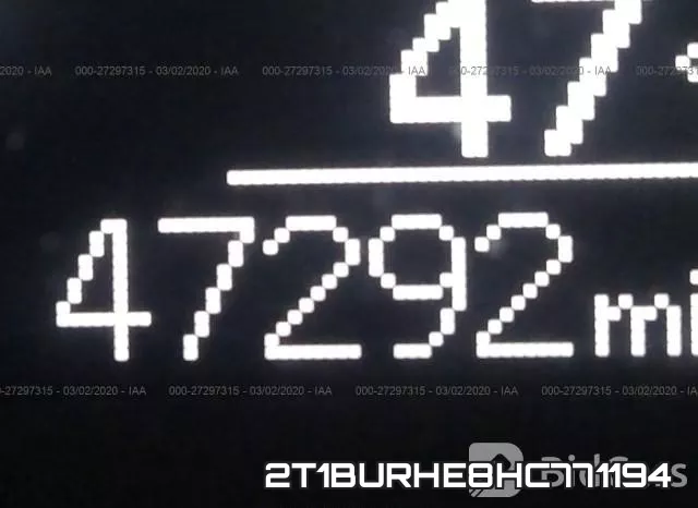 2T1BURHE8HC771194 фото 8
