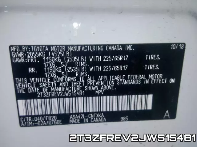 2T3ZFREV2JW515481 фото 2