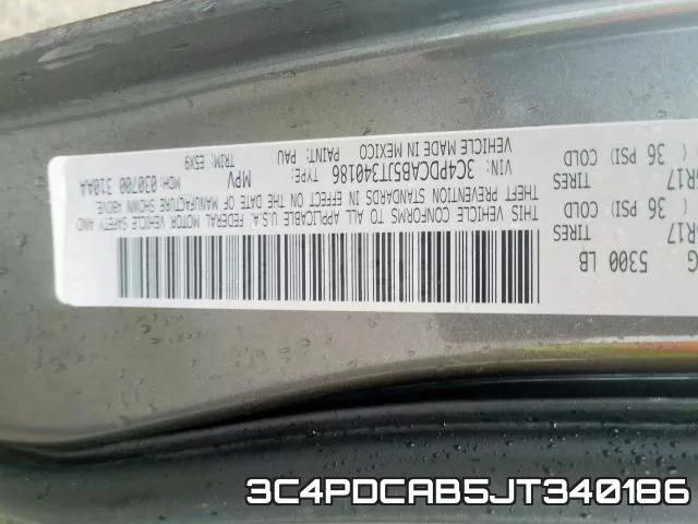 3C4PDCAB5JT340186 фото 2