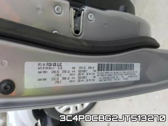 3C4PDCBG2JT513270 фото 2