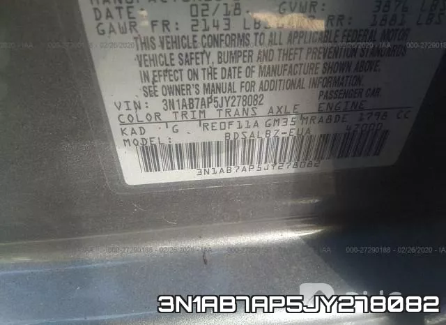 3N1AB7AP5JY278082 фото 10