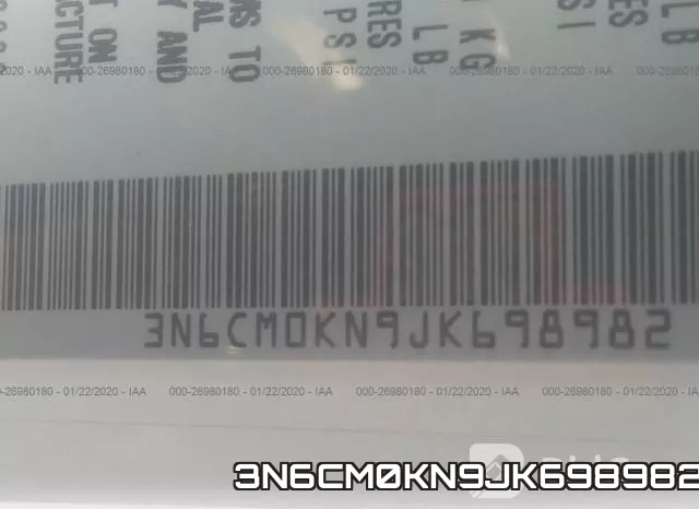 3N6CM0KN9JK698982 фото 10