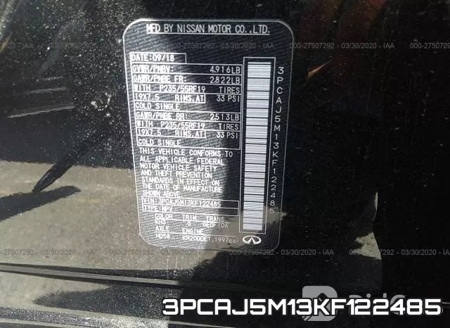 3PCAJ5M13KF122485 фото 10