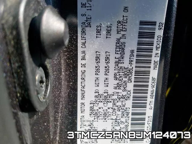 3TMCZ5AN8JM124073 фото 2