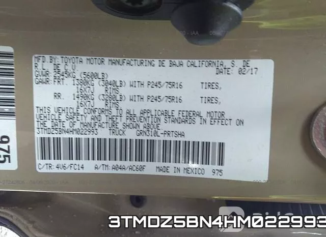 3TMDZ5BN4HM022993 фото 10