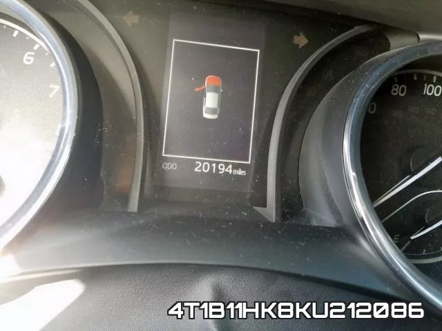 4T1B11HK8KU212086 фото 9