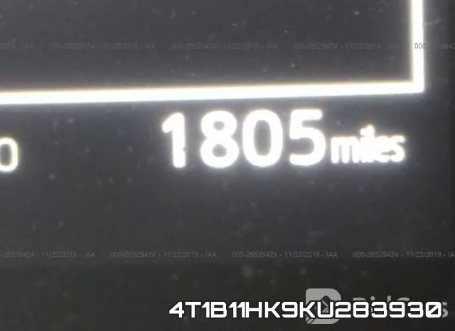 4T1B11HK9KU283930 фото 8