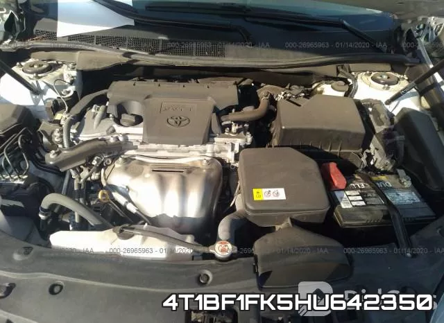 4T1BF1FK5HU642350 фото 2