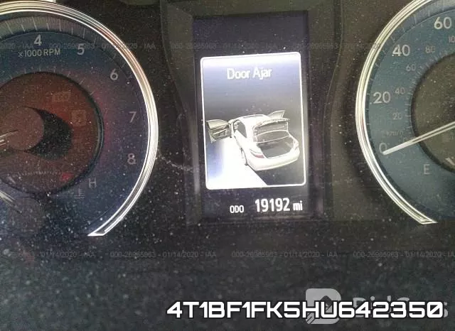 4T1BF1FK5HU642350 фото 8