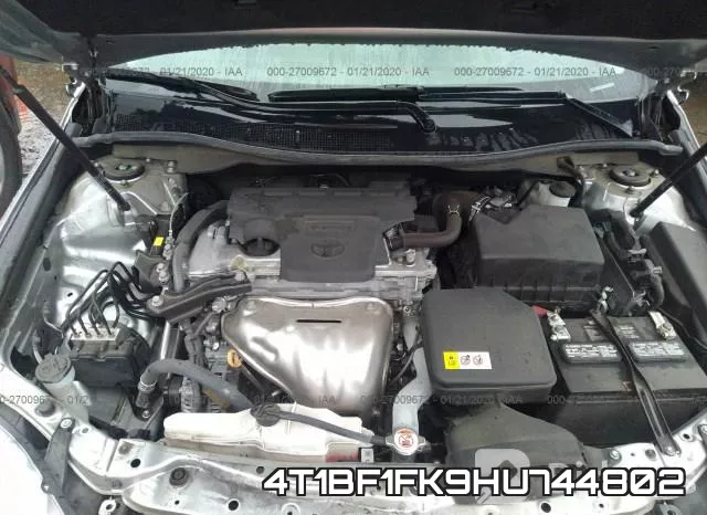 4T1BF1FK9HU744802 фото 2