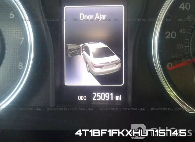 4T1BF1FKXHU715745 фото 8
