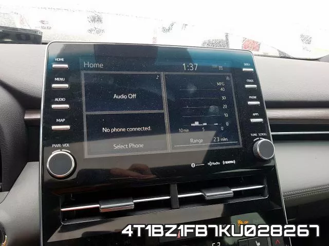 4T1BZ1FB7KU028267 фото 10