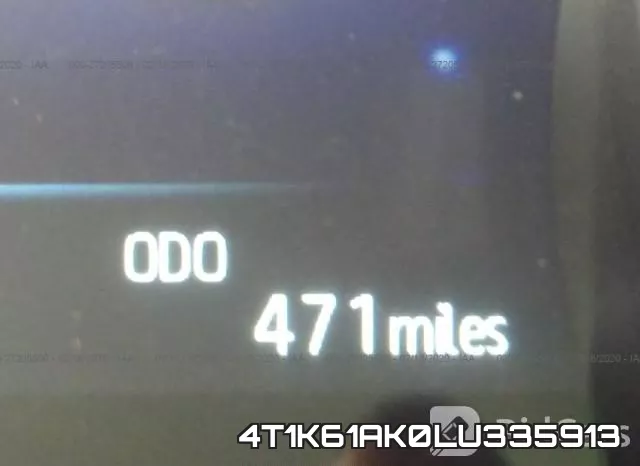 4T1K61AK0LU335913 фото 8